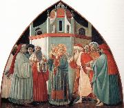 Fra Filippo Lippi The Prato Master,St Stephen Preaching to the Pharisees Sweden oil painting artist